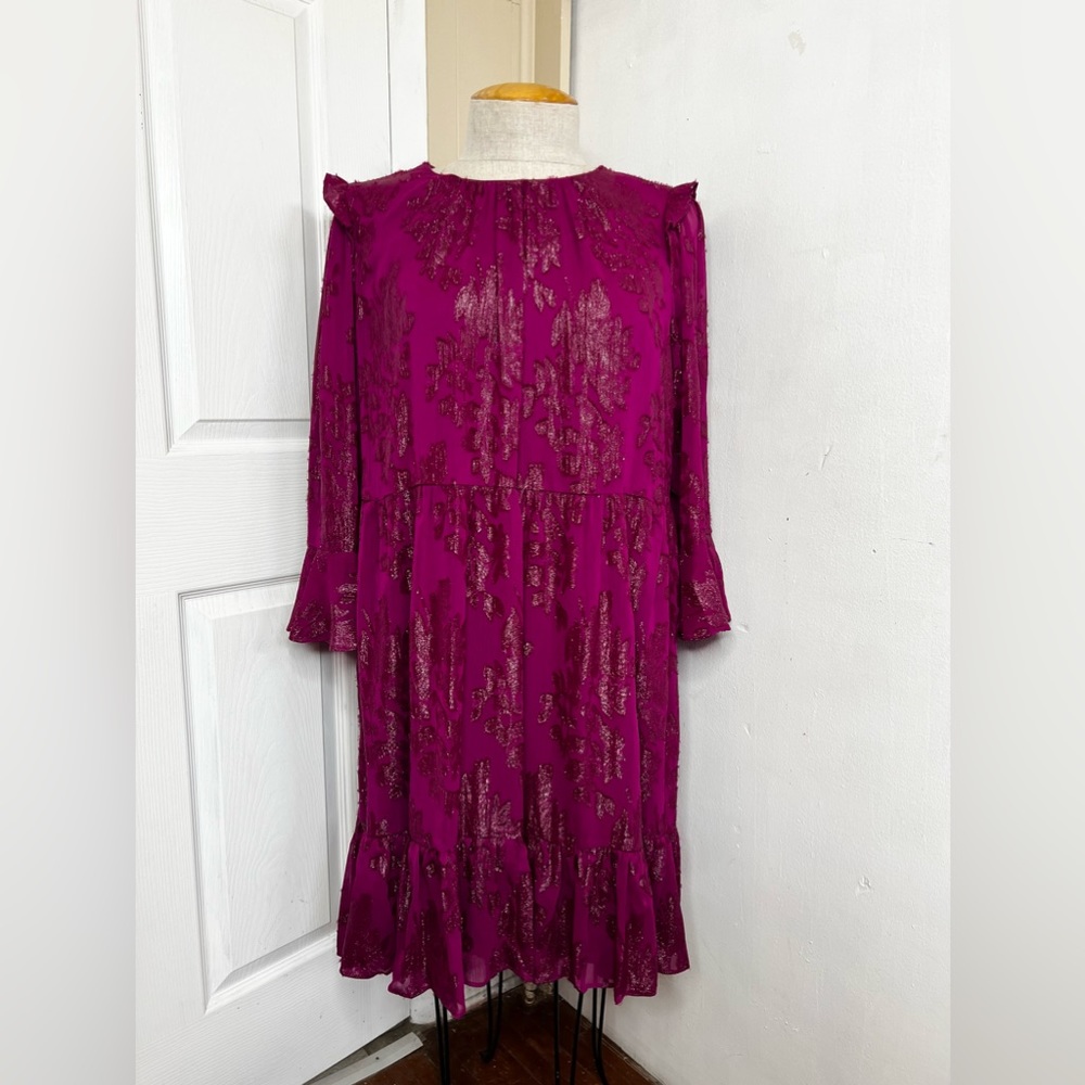 Calvin Klein Dress For Women Plus Size 22W NWT Burgundy